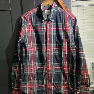 classic fit tartan shirt